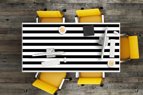 Sous main de bureau Lignes horizontales