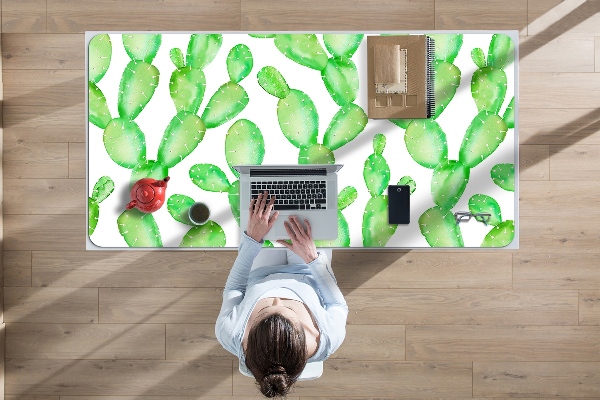 Protège bureau Cacti pastel