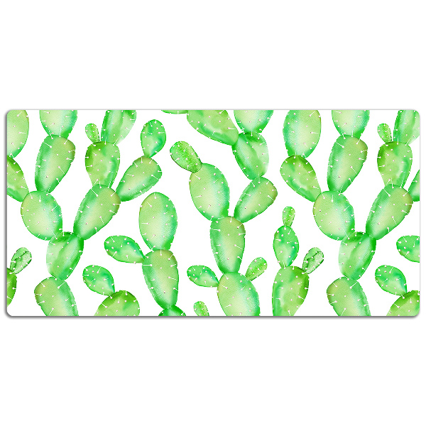 Protège bureau Cacti pastel