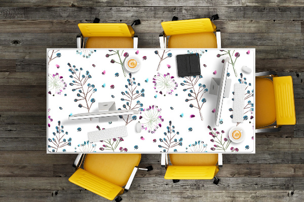 Sous-main bureau Floral