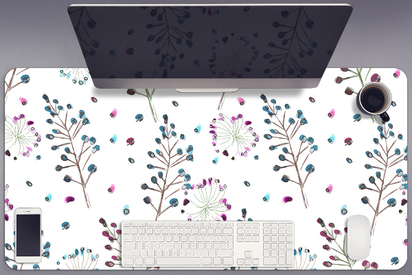 Sous-main bureau Floral