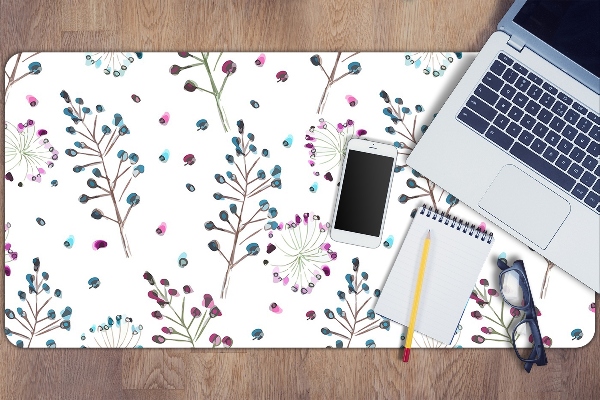 Sous-main bureau Floral