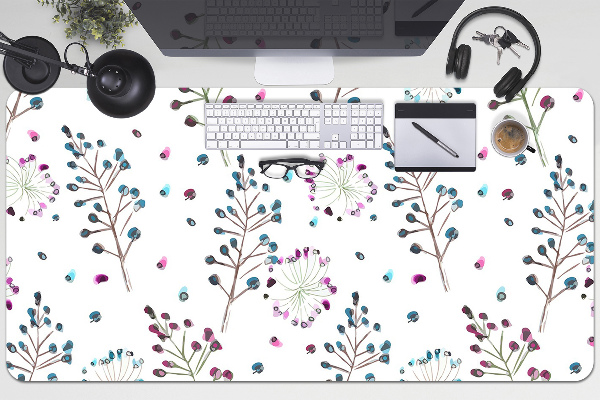 Sous-main bureau Floral