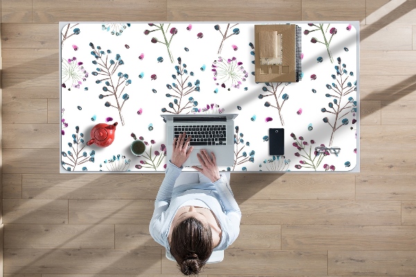 Sous-main bureau Floral