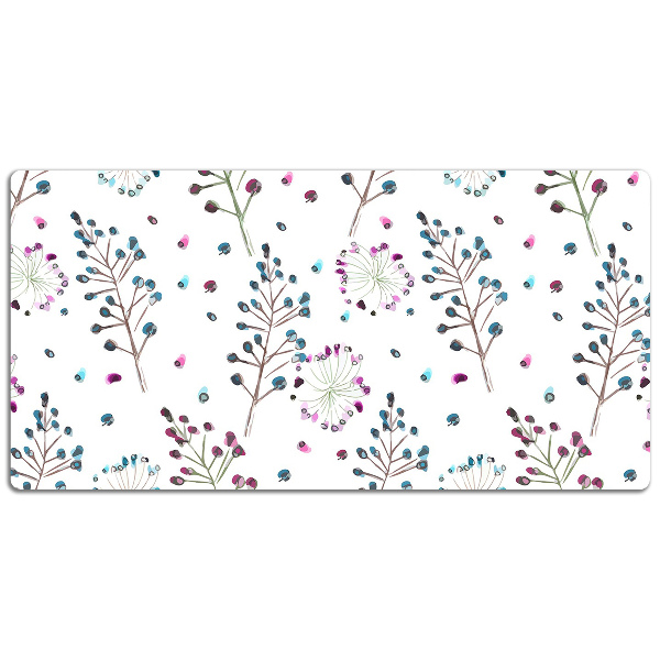 Sous-main bureau Floral