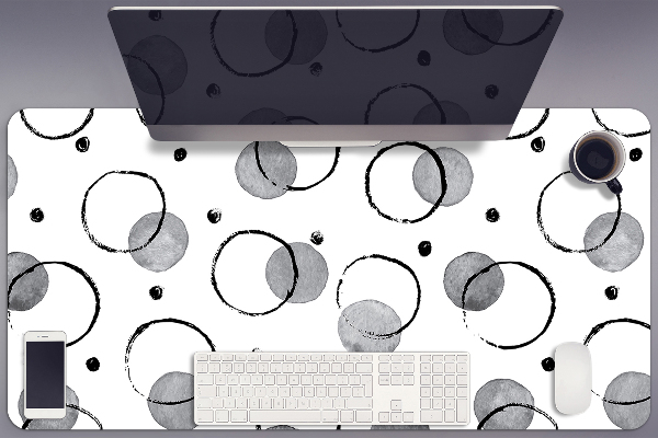 Protège bureau Cercles d'encre