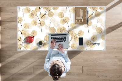 Sous-main bureau Brindilles avec feuilles