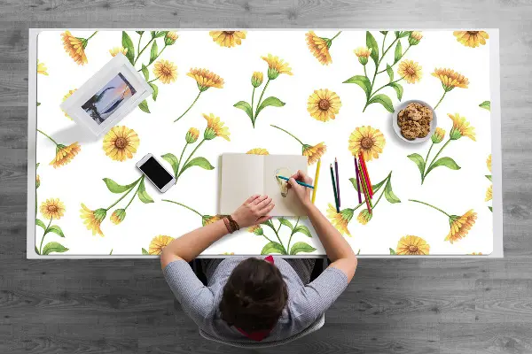 Sous main de bureau Tournesols
