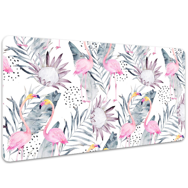 Sous main de bureau Flamants