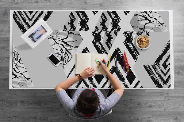 Sous main de bureau Triangles
