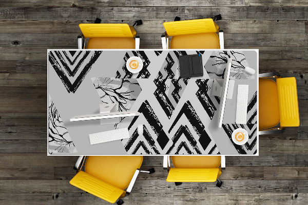 Sous main de bureau Triangles