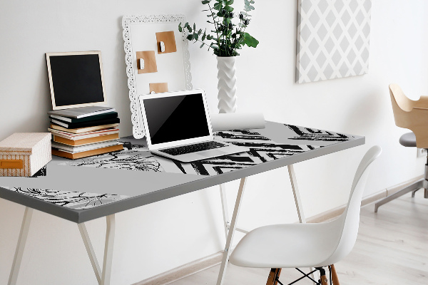 Sous main de bureau Triangles
