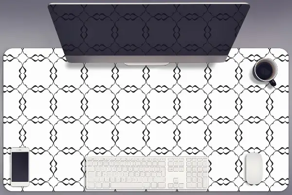 Tapis de bureau Roues ondulées