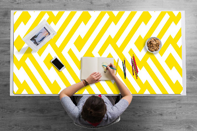 Sous main de bureau Bracelet jaune