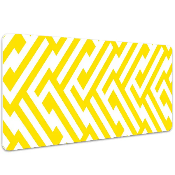 Sous main de bureau Bracelet jaune