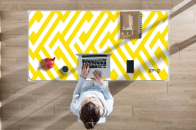 Sous main de bureau Bracelet jaune