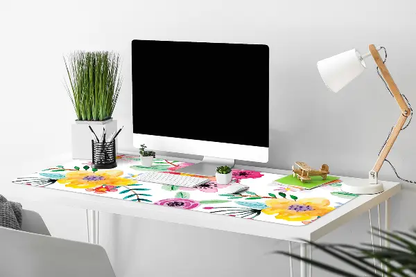 Protège bureau Jardin magique