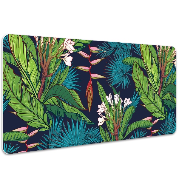 Sous-main bureau Jungle exotique