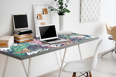 Tapis de bureau Fleurs et papillons