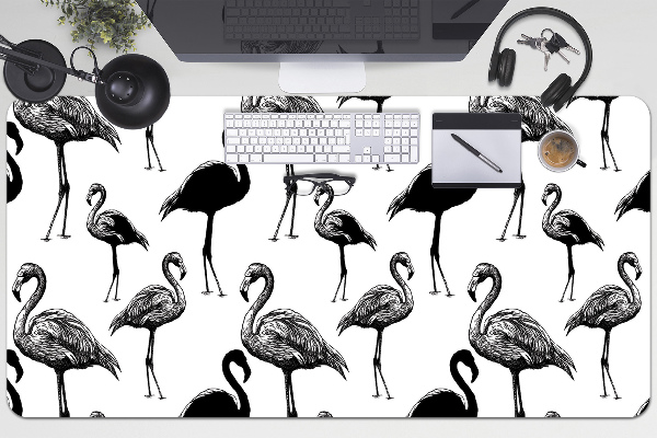 Sous-main bureau Style rétro de flamants