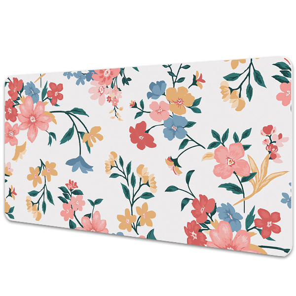 Tapis de bureau Fleurs colorées