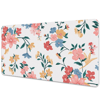 Tapis de bureau Fleurs colorées