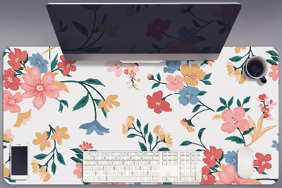 Tapis de bureau Fleurs colorées