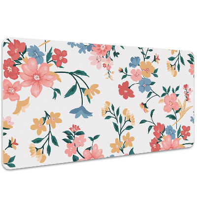 Tapis de bureau Fleurs colorées