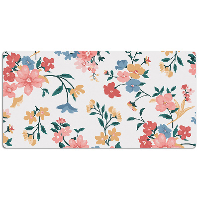 Tapis de bureau Fleurs colorées