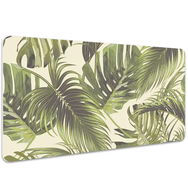 Protège bureau Feuilles tropicales