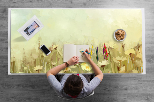 Tapis de bureau Fleurs de terrain
