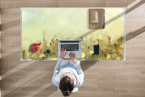Tapis de bureau Fleurs de terrain