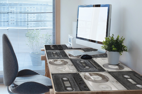 Tapis de bureau Vieille cassette