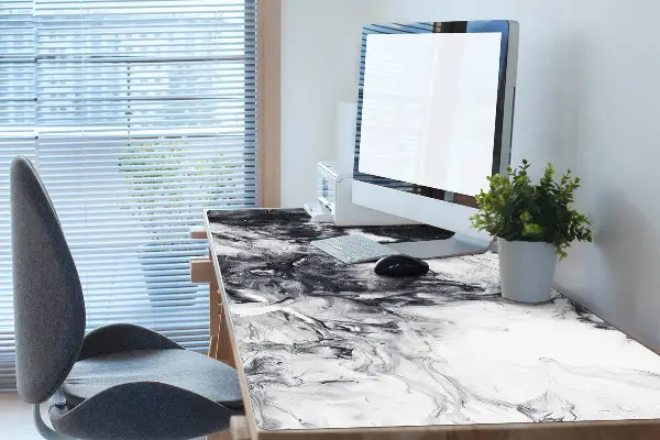 Sous main de bureau Taches peintes