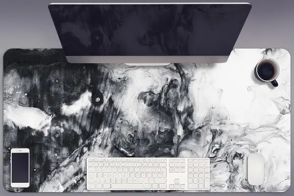 Sous main de bureau Taches peintes