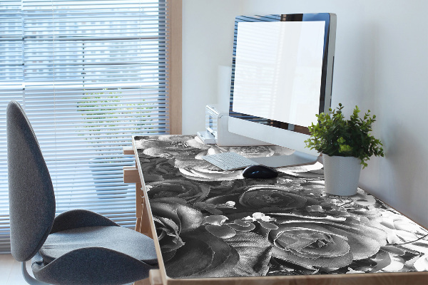 Sous main de bureau Roses rétro
