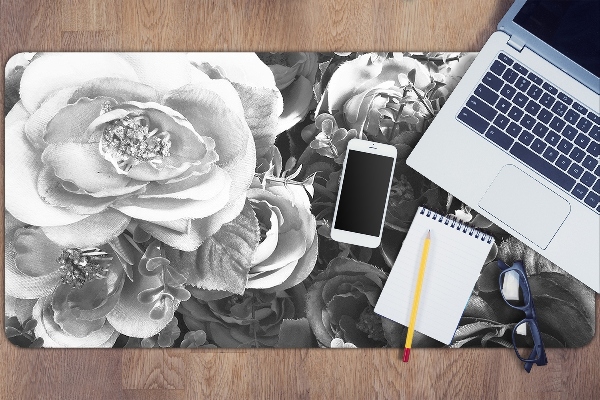 Sous main de bureau Roses rétro