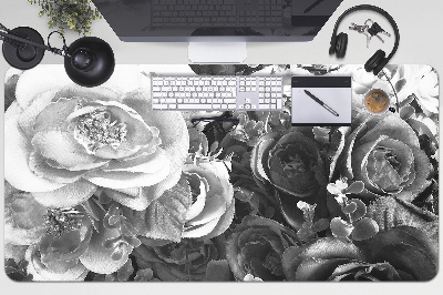 Sous main de bureau Roses rétro