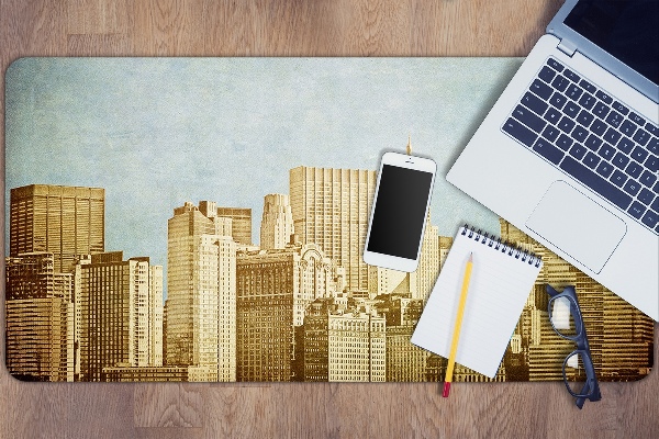 Sous-main bureau Gratte-ciel de Manhattan