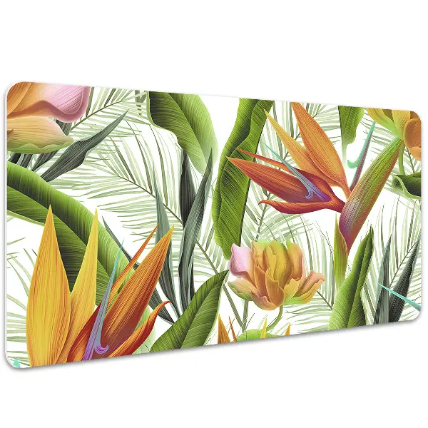 Sous-main bureau Plantes tropicales