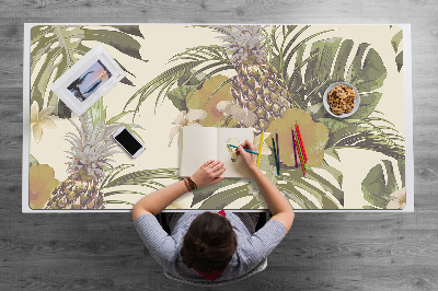 Sous main de bureau Ananas