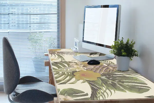 Sous main de bureau Ananas