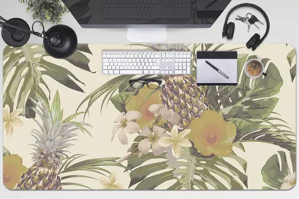 Sous main de bureau Ananas