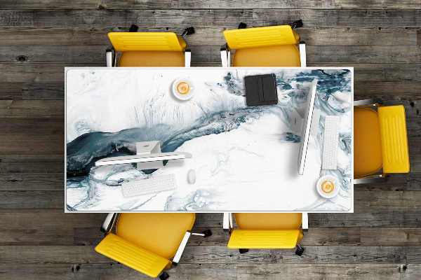Protège bureau Abstraction hivernale