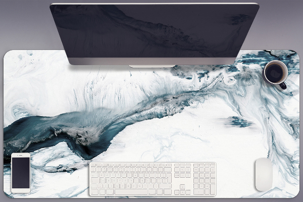 Protège bureau Abstraction hivernale