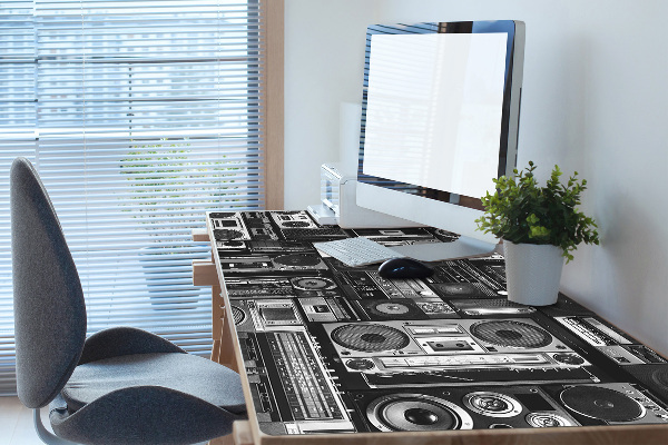 Sous-main bureau Old School Boombox