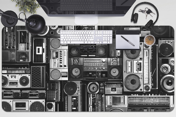 Sous-main bureau Old School Boombox