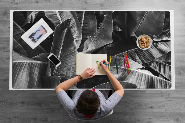 Sous main de bureau Grandes feuilles