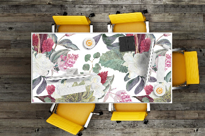 Tapis de bureau Fleurs colorées