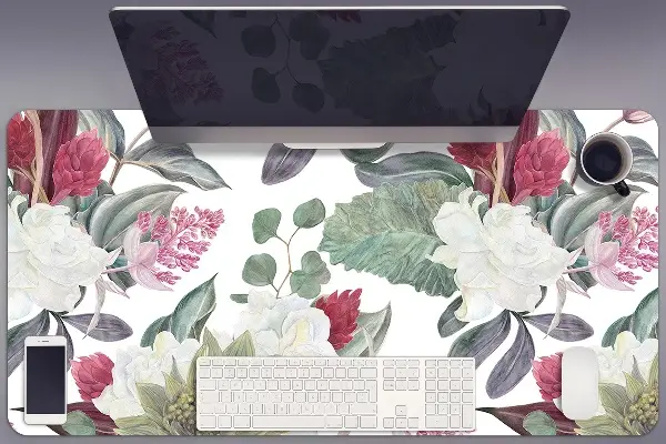 Tapis de bureau Fleurs colorées